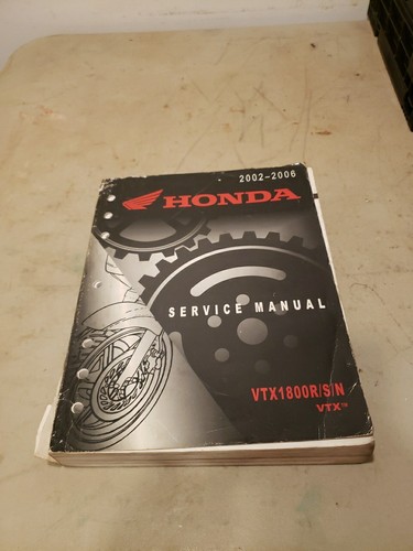 Honda 2002-2006 VTX1800R/S/N Service Manual P/N: 61MCV04 | eBay