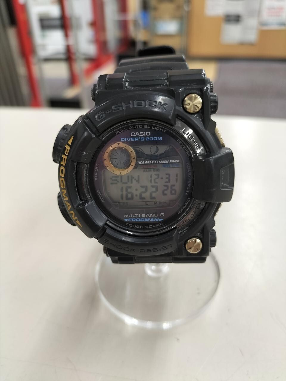 ☆レア☆ G-SHOCK FROGMAN GWF-1000BP-1JF ブラック GWF_1000BP_1JF_case__30838__00