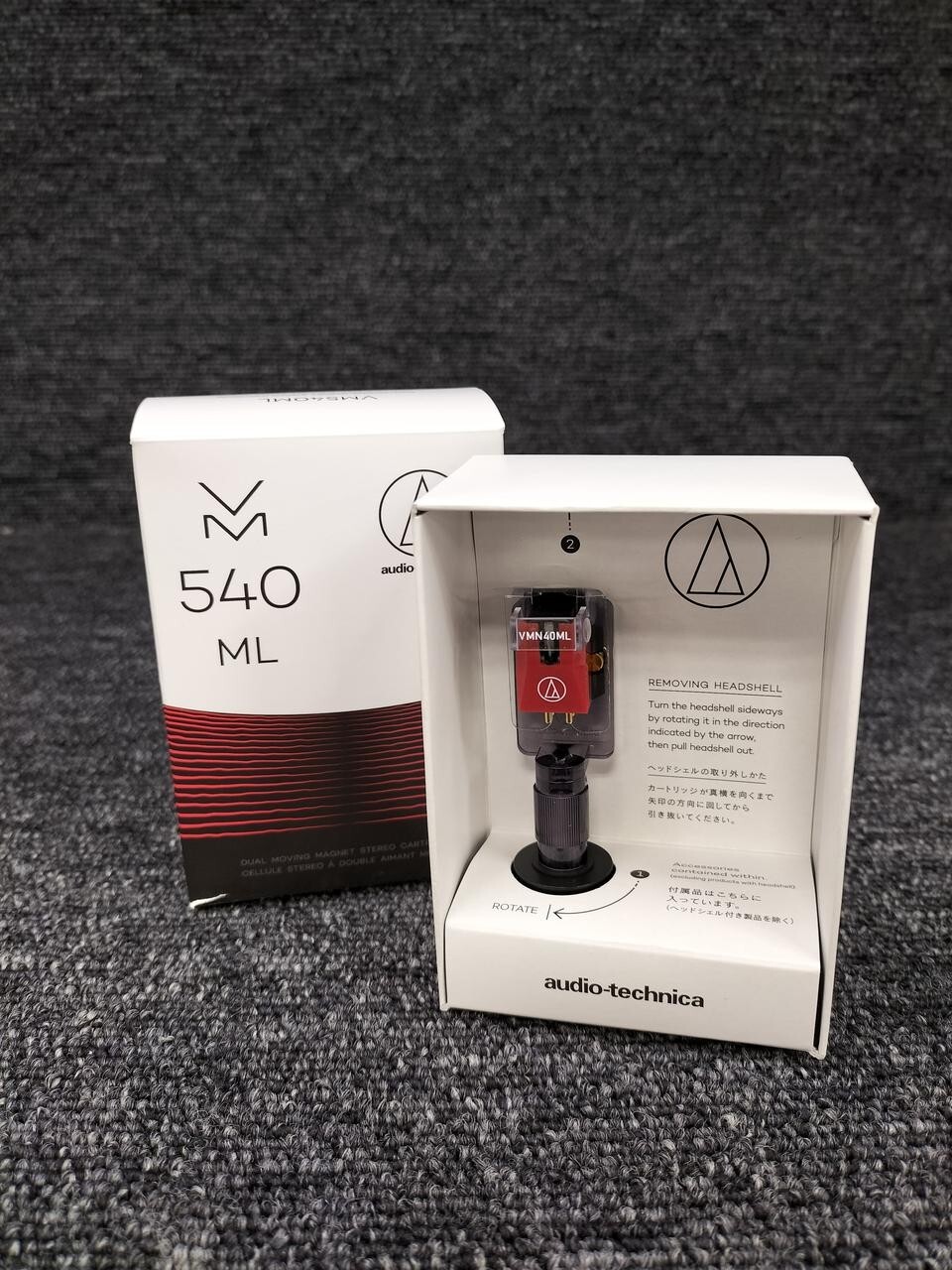 audio-technica VM540ML VM Type Stereo Turntable Cartridge