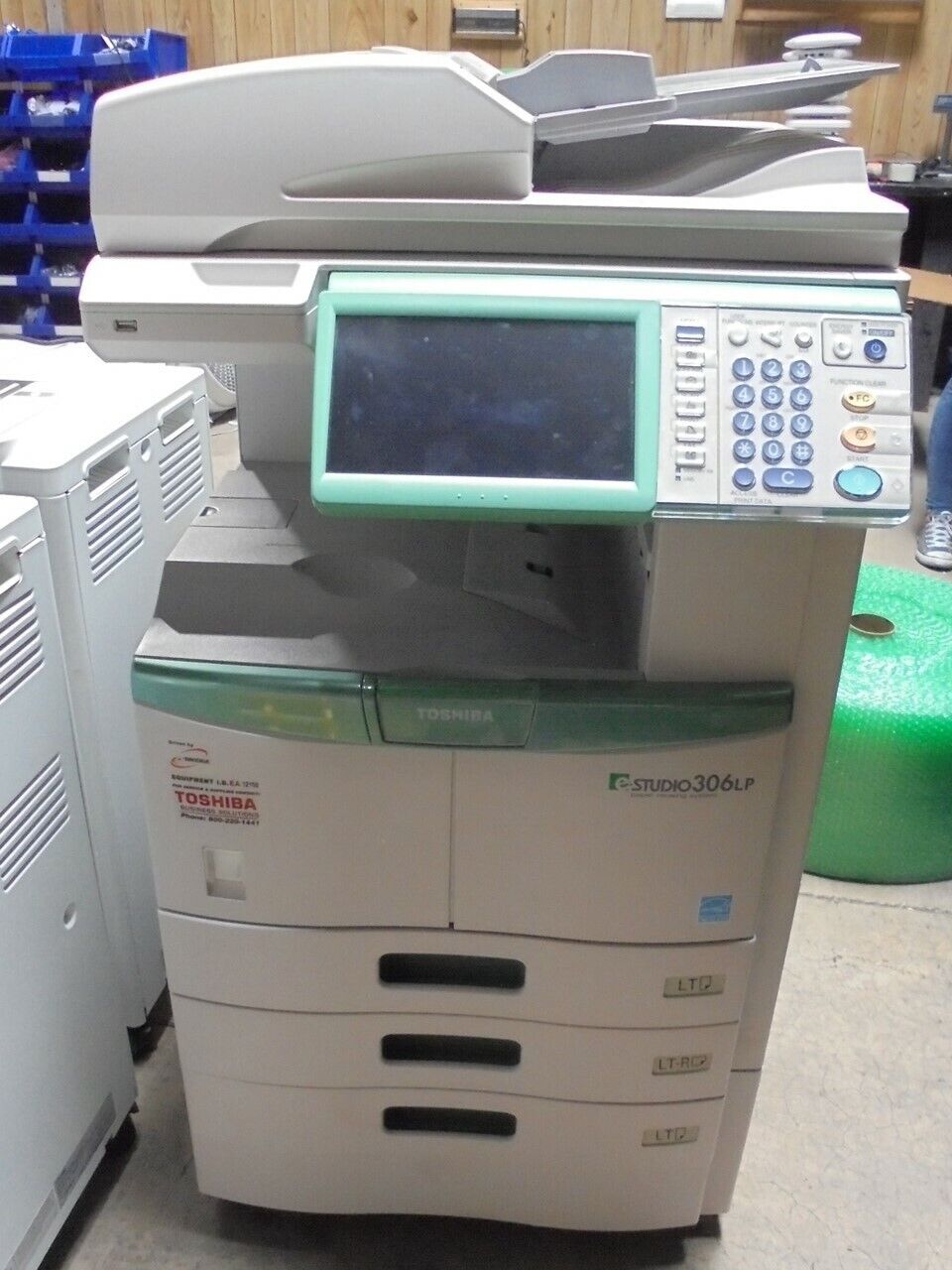 Toshiba e-Studio 306LP/RD30 Mono Laser Copier Scanner MFP e