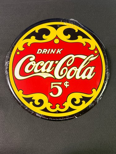 Coca-Cola アイスコールドサイン 冷やすとラベルの「氷」が浮き上がる！「コカ・コーラ」コールド