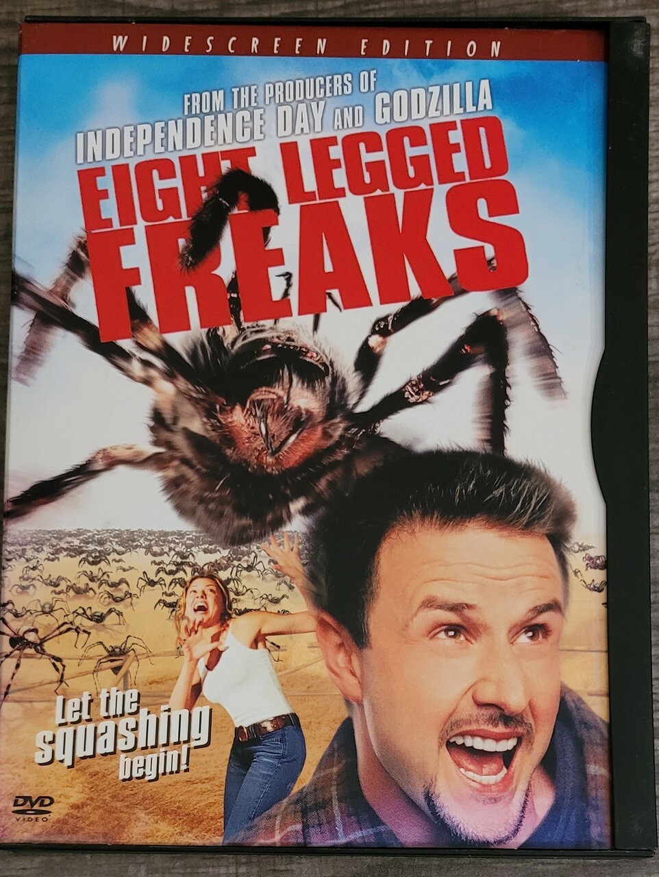 Eight Legged Freaks (DVD, 2002, Horror, Comedy, Spiders Eight Legged Freaks (DVD, 2002, Horror, Comedy, Spiders