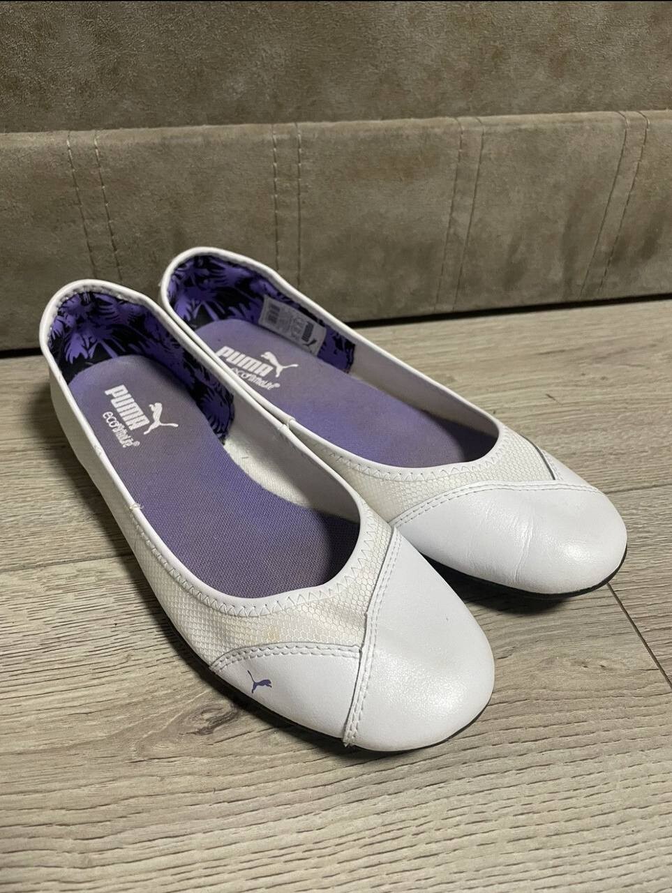 靴 puma 00s ballet shoes Puma 2000s Archive Ballet Flats 38 – darina`s garms