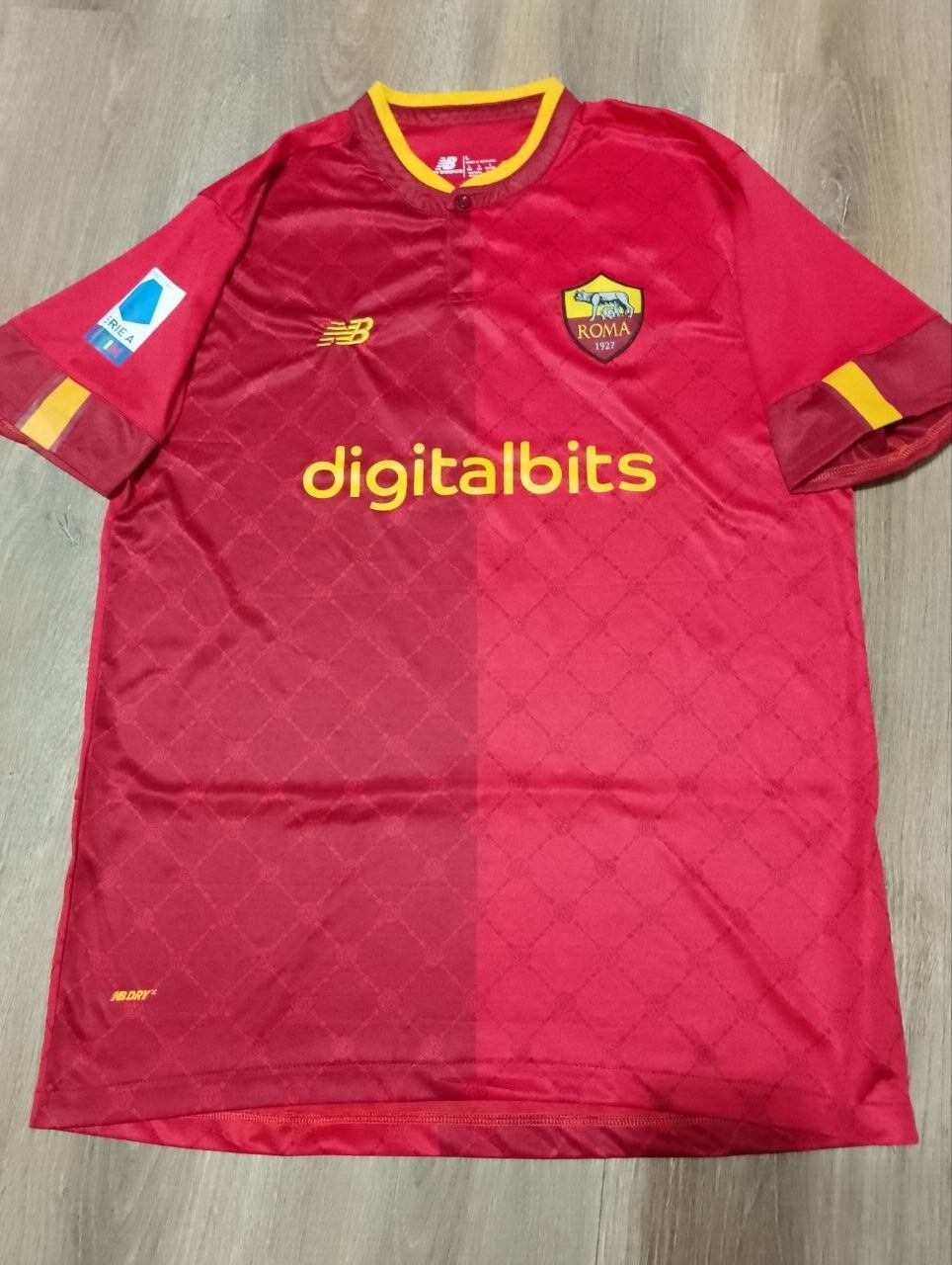 Authentic Prepared Jersey - 2022/23 - FC Roma - Pellegrini