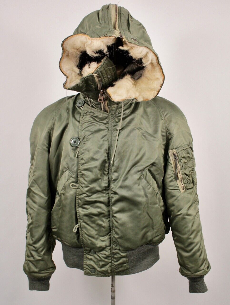 VTG Men's 1970s US Air Force N-2B Flyer's Parka / Coat Sz M VTG Men's 1970s US Air Force N-2B Flyer's Parka / Coat Sz M