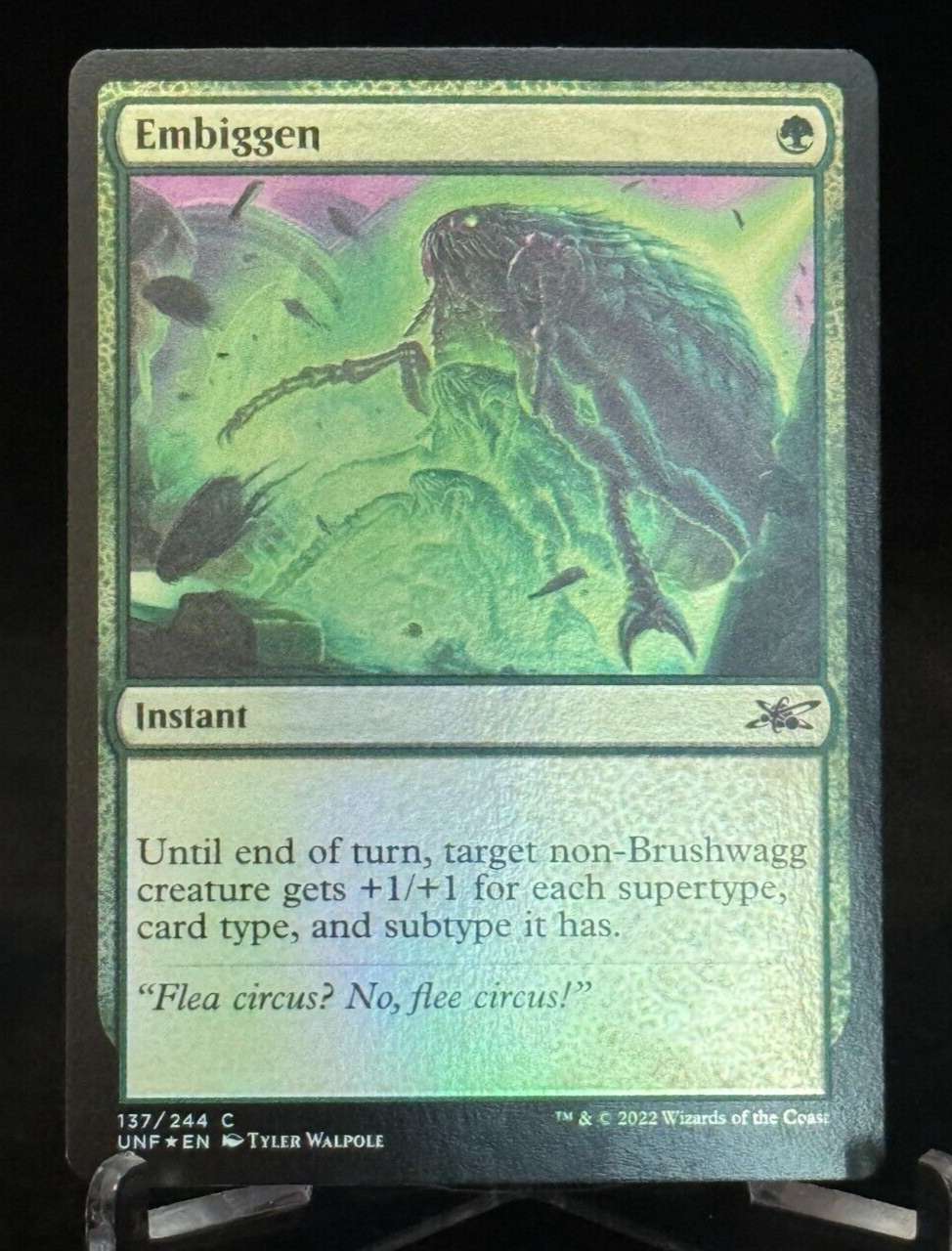mtg 島　アンヒンジド　UNH foil s-l400.jpg