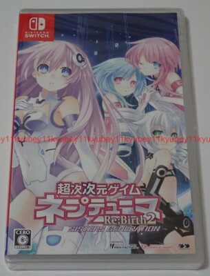 New Nintendo Switch Hyperdimension Neptunia Re;Birth 2 SISTERS GENERATION Japan