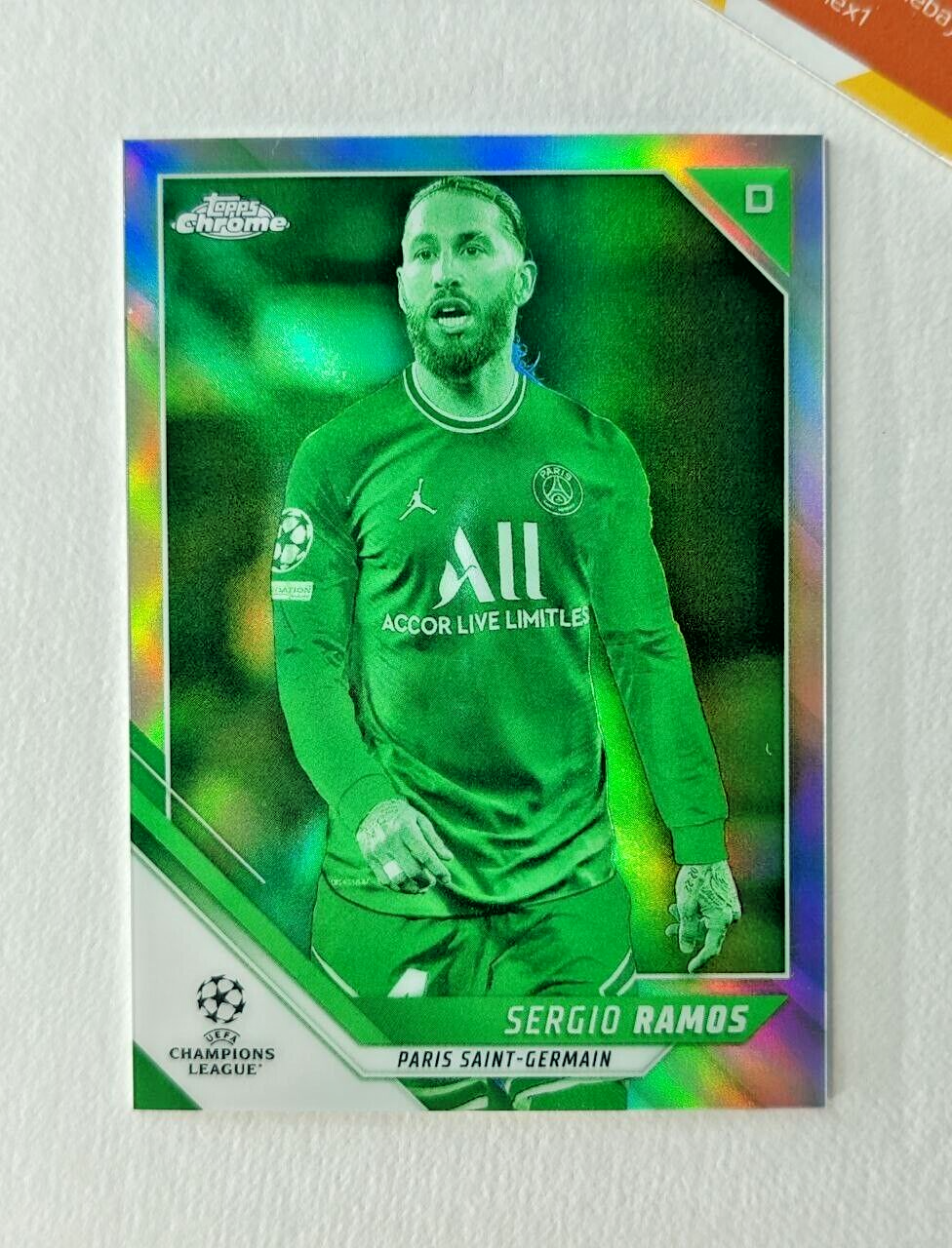 Topps Chrome Uefa Champions League Sergio Ramos /225 Paris