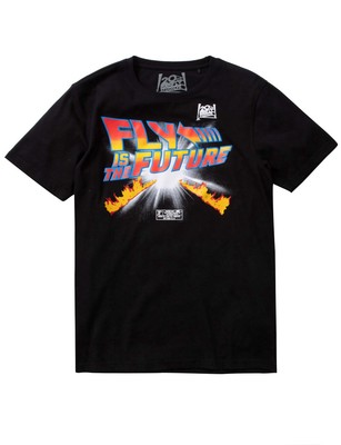 

Мужская футболка Born Fly Black Fly с классическим трафаретным принтом, Black/blue/orange/yellow