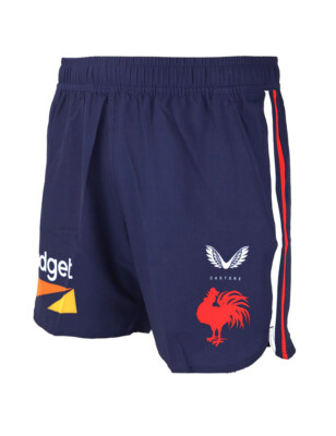 Sydney Roosters NRL 2021 Castore Training Shorts Sizes S-7XL!
