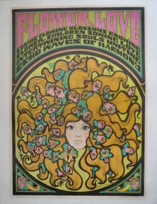 1996 vintage Psychedelic Peace フロッキーポスター 1996 vintage Psychedelic Peace フロッキーポスター - メルカリ