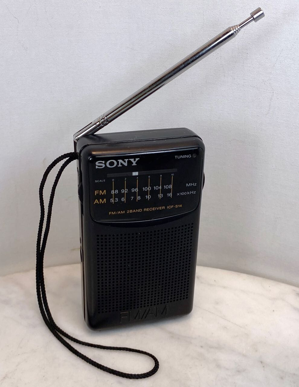 SONY Portable Pocket FM AM Radio. ICF-S14 Works Great | eBay SONY Portable Pocket FM AM Radio. ICF-S14 Works Great | eBay
