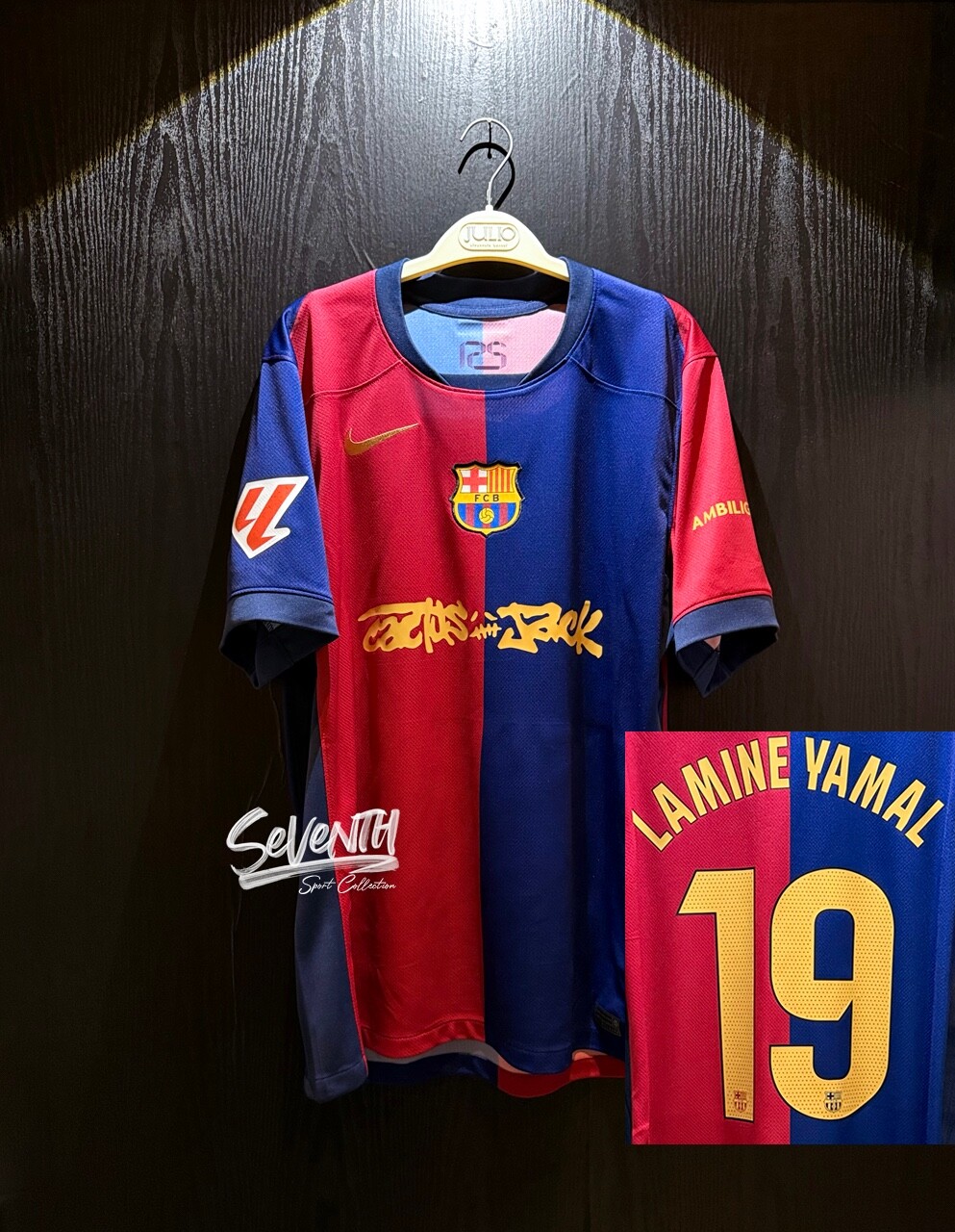 Barcelona 2024/2025 Home Jersey Travis Scott Special Edition