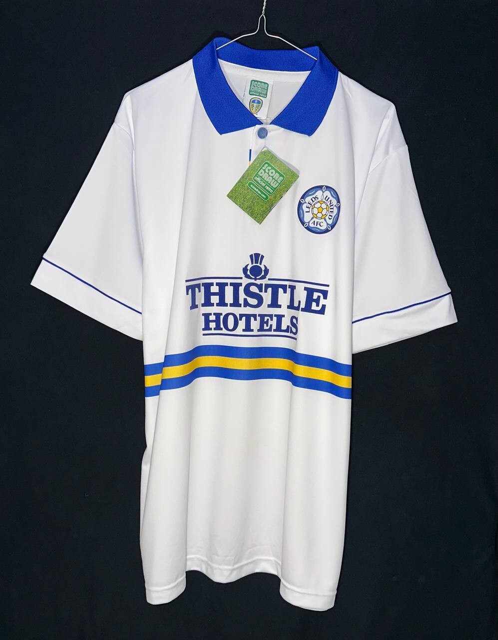 その他 White Heat The Leeds United Dream Team NEW! Leeds United home 1993 - 1995 RETRO Score draw football