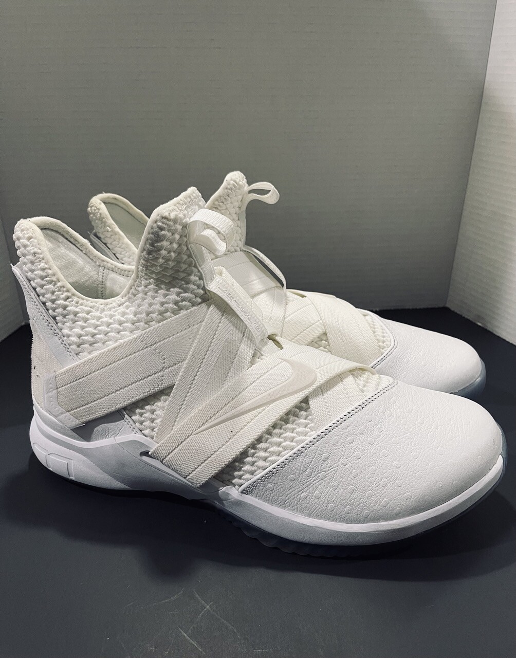 lebron soldier xii white