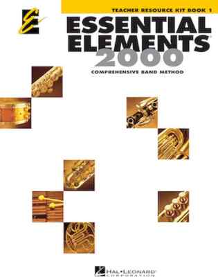 Essential Elements for Band, Book 1 - Teacher Resource Kit with CD-ROM