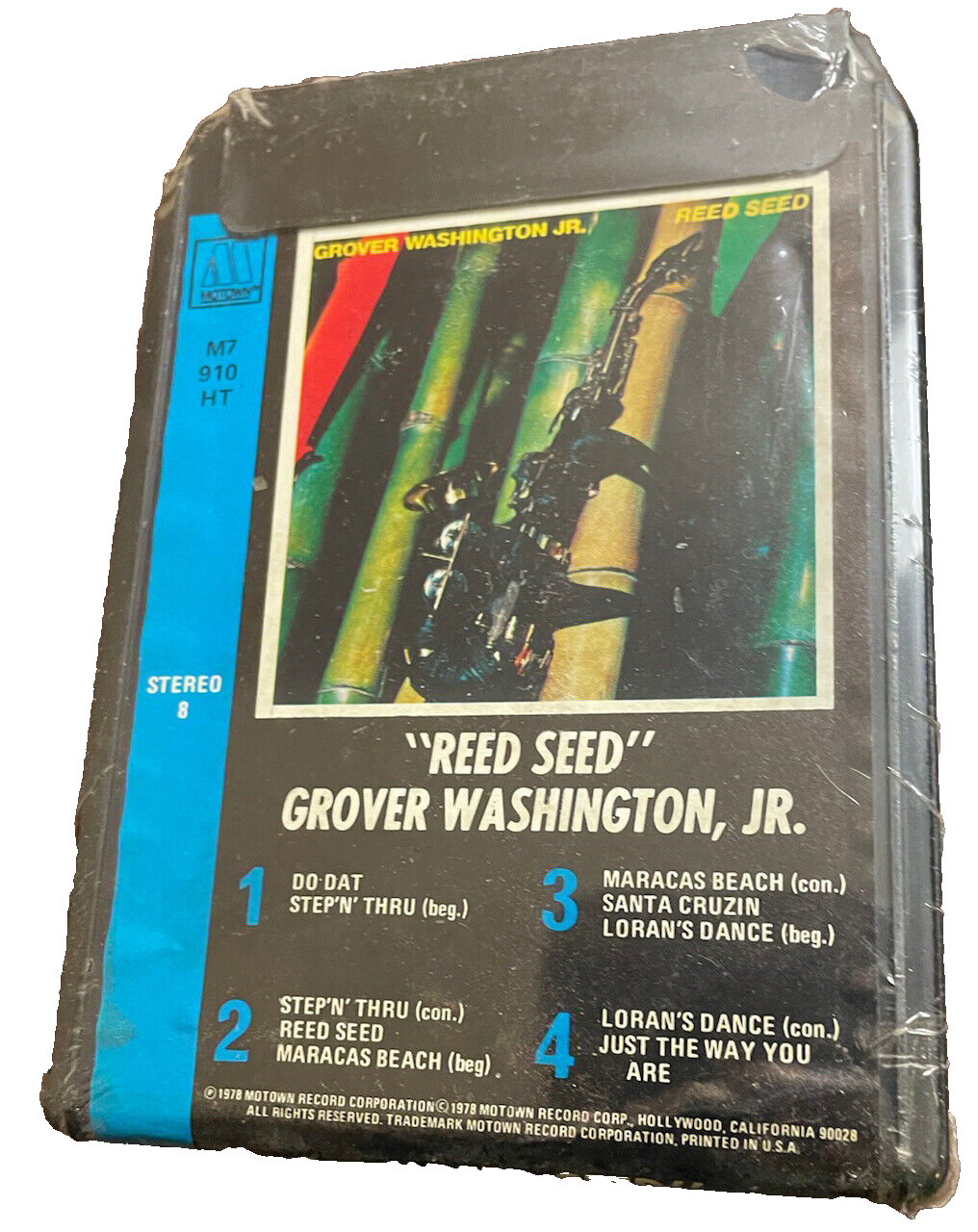 Reed Seed Grover Washington Jr 8 track 1978 New Factory Reed Seed Grover Washington Jr 8 track 1978 New Factory