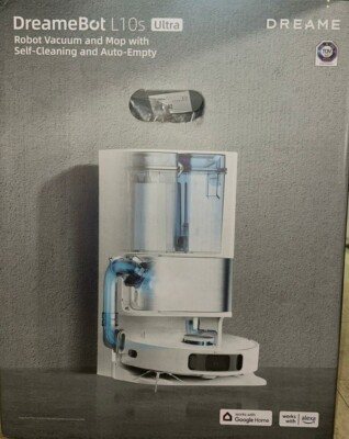 Dreame L10s Ultra Robot Vacuum cleaner and Mop with Self Cleaning NIB