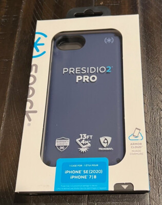 Speck Presidio2 Pro Series Case for iPhone SE (2nd Gen) / 8 / 7 - Coastal Blue