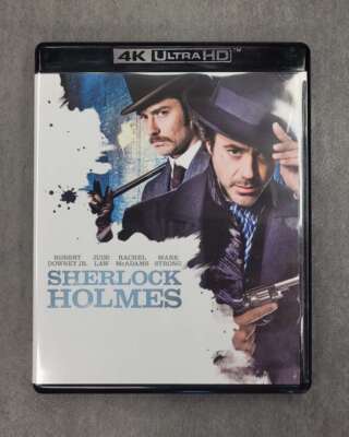 Sherlock Holmes (4K Ultra HD + Blu-ray + Digital) DVDs