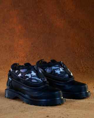 Dr. Martens 14xx Removable Gaiters Sub Limited Edition Shoes Black / White