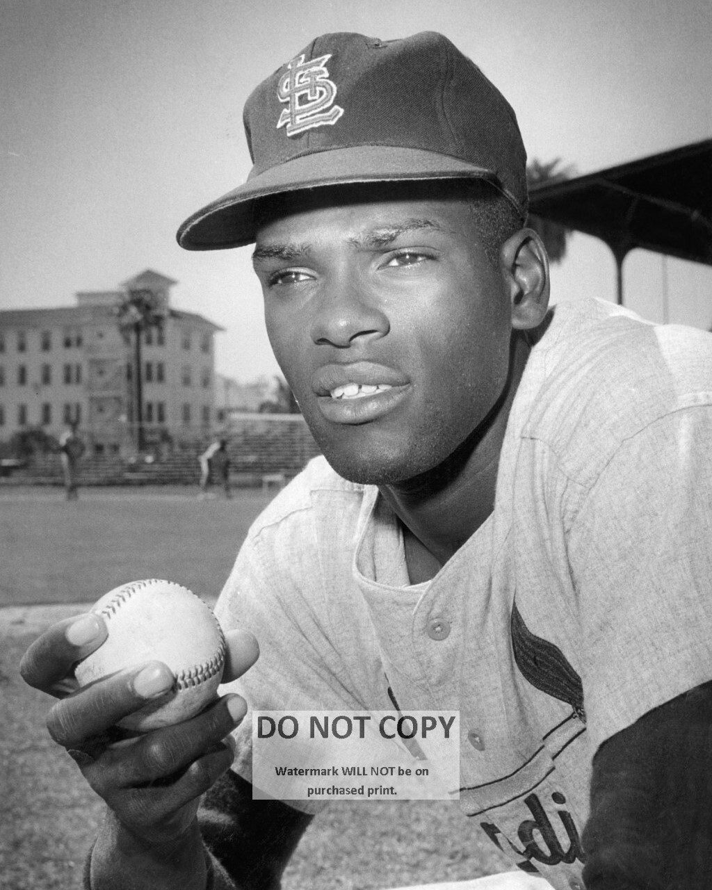 MLBボブ・ギブソン選手サイン入り写真 Bob Gibson MLB Original