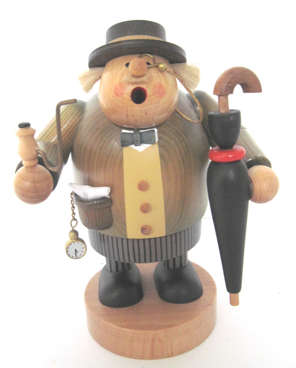 UMBRELLA & PIPE  SMOKING GERMAN SMOKER