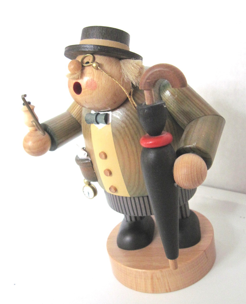 UMBRELLA & PIPE  SMOKING GERMAN SMOKER