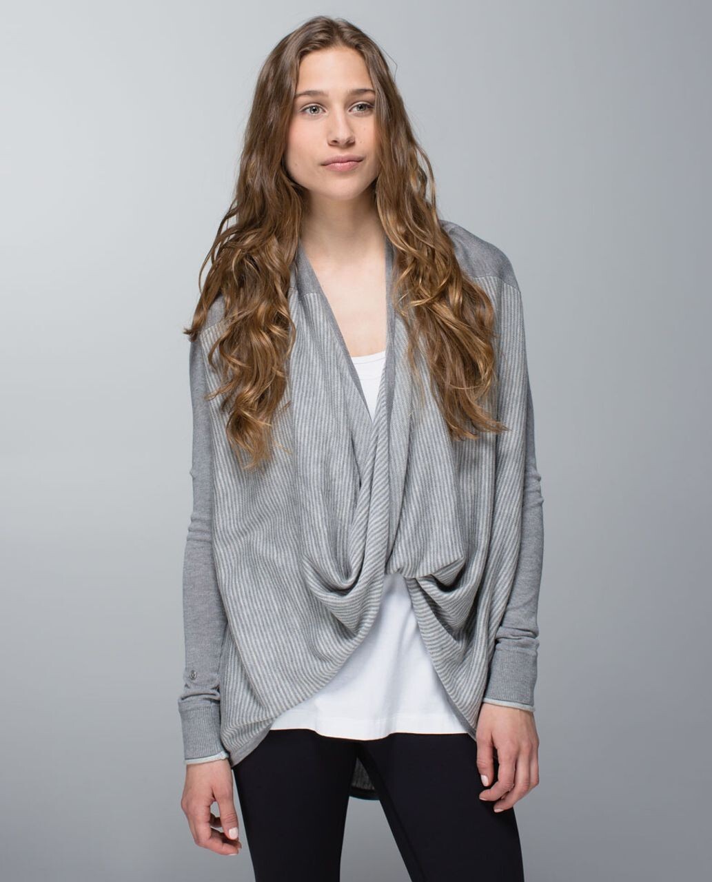 lululemon - Lululemon Iconic Wrap サイズ４ Lululemon Iconic Wrap Sweater Size 4 Gray | eBay