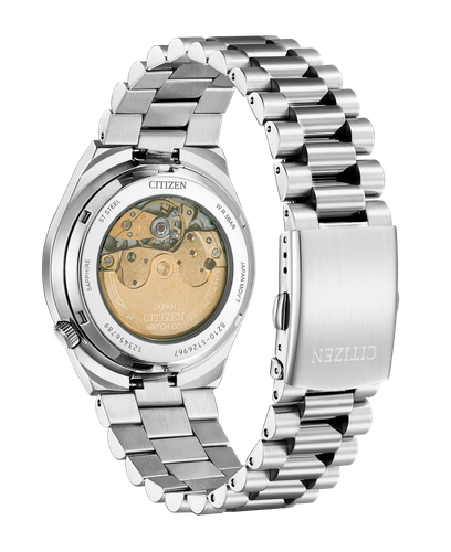 Pre-owned Citizen Nj0150-81a Automatic White Dial Stainless Steel Tsuyosa Sapphire