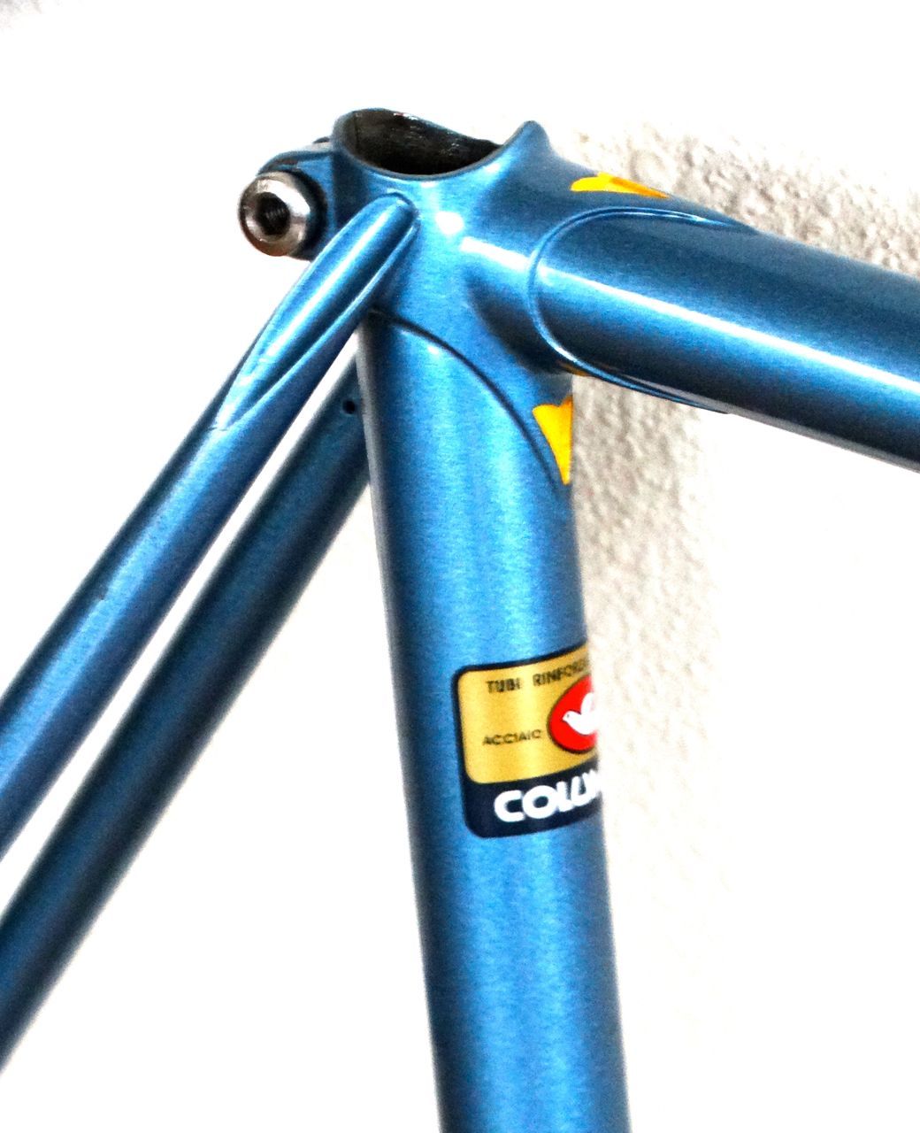 61cm SOMEC - Vintage Italian steel frame-set - Refinished + extras