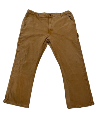 Dickies Mens Size 40x30 Flannel Lined Carpenter Pants Duck Canvas