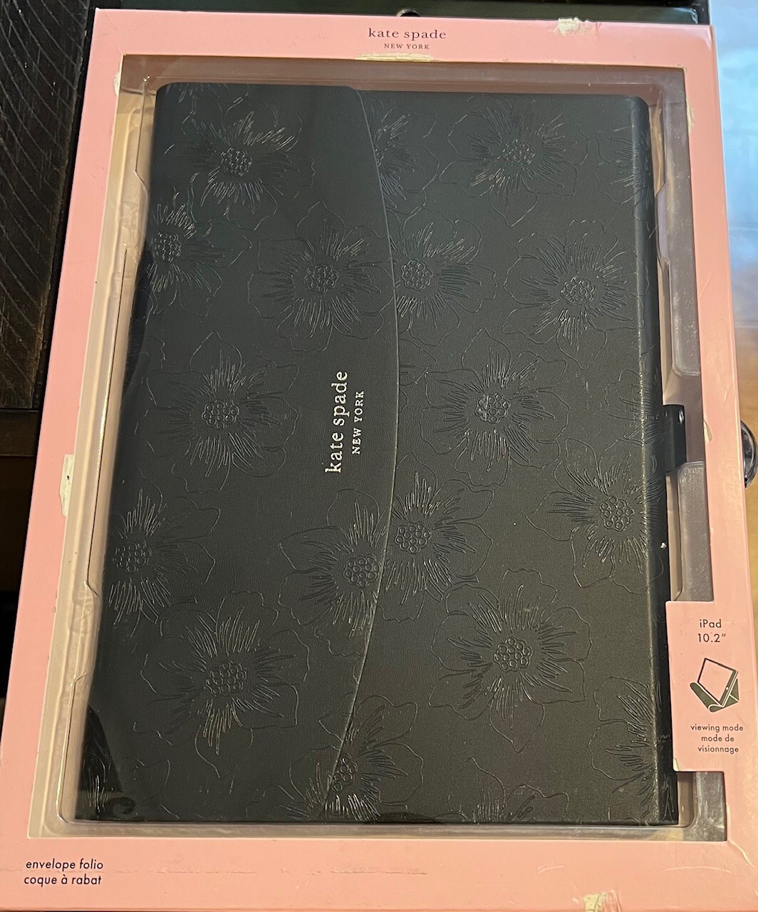 Kate Spade Envelope Leather Folio Case for iPad 10.2