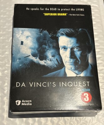 Da Vinci's Inquest: Season 3 (DVD, 2000) Brand New, Sealed