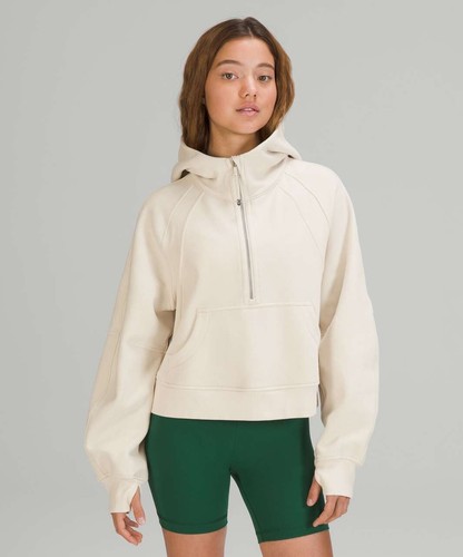 LULULEMON ホワイト スウェット Lululemon Perfectly Oversized Crew *Graphic - White (First