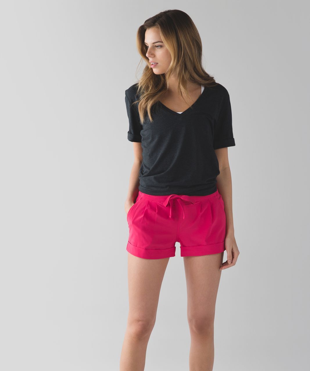 [美品] Spring Break Away Short (サイズ6) NEW LULULEMON SPRING BREAK AWAY BREAKAWAY SHORTS BOOM JUICE