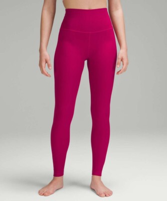 $98 NWT Lululemon ALIGN HR Pants Pant 28'' Sz4 Wild Berry WLDB High Rise Leggings