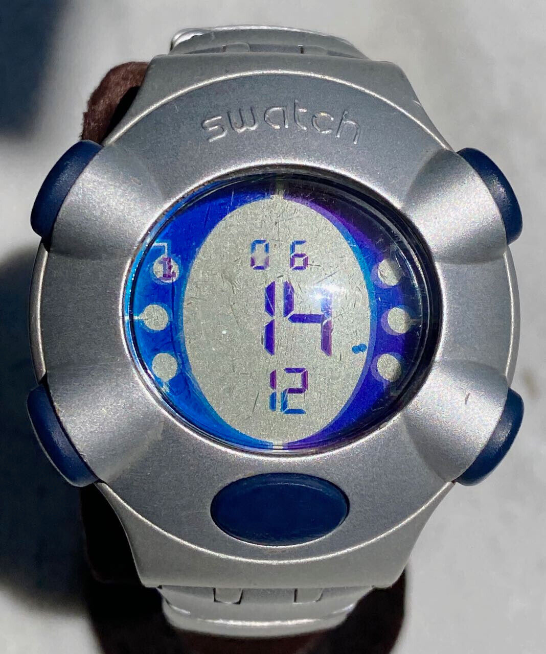 SWATCH Beat Aluminum Digital Watch. Works Great RARE | eBay SWATCH Beat Aluminum Digital Watch. Works Great RARE | eBay