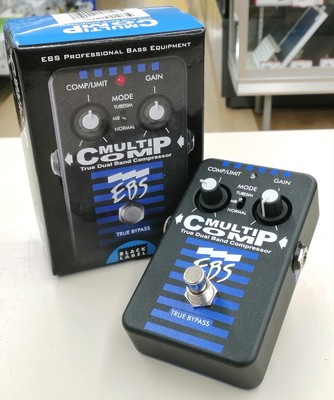 EBS MULTI COMP DUAL BAND BASS COMPRESSOR - Excellent Condition from Japan Used