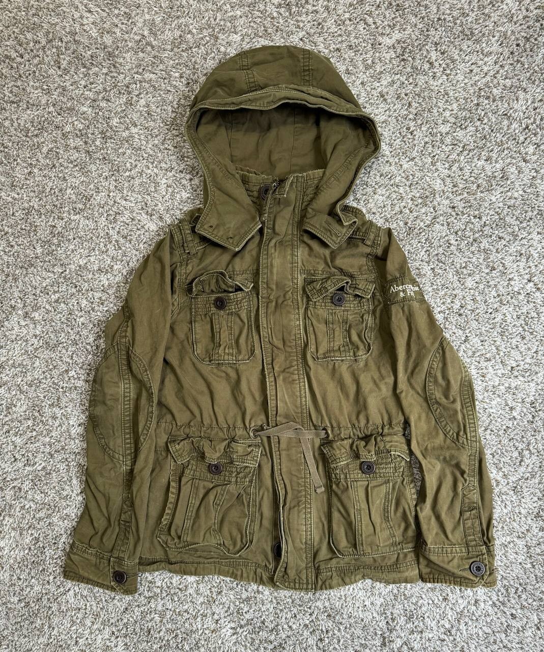 Abercrombie and Fitch M65フィールドジャケット新品 Abercrombie Fitch M65 Green Military Army Field Type 2