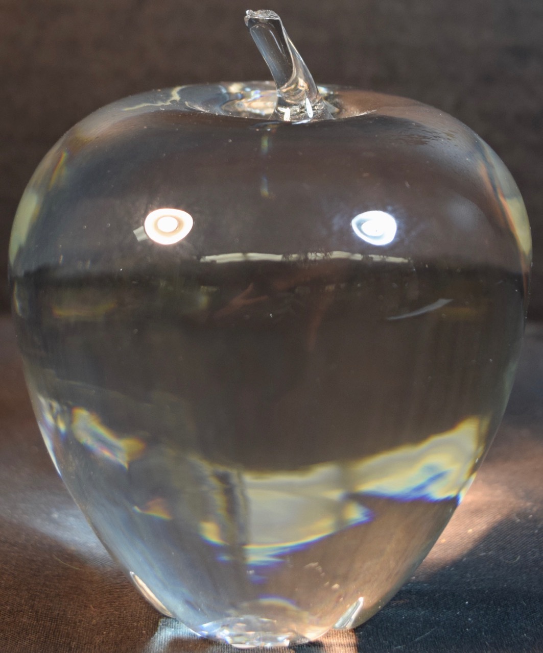 Vintage Steuben Glass Apple (IV) | eBay