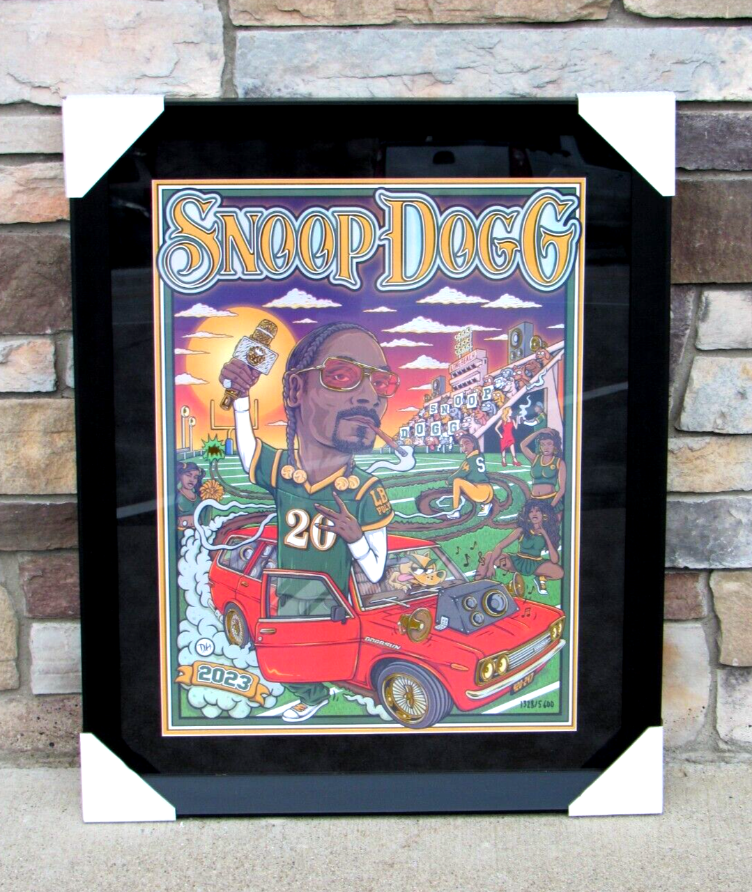 【レア美品】APPLEBUM Snoop Dogg 浮世絵ポスター レア美品】APPLEBUM Snoop Dogg 浮世絵ポスター