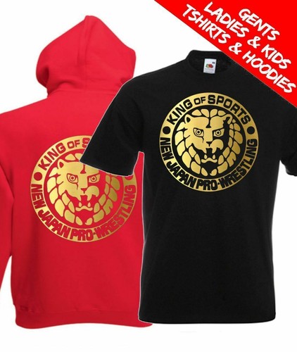 New Japan Pro Wrestling T Shirt / Hoodie NJPW | eBay UK