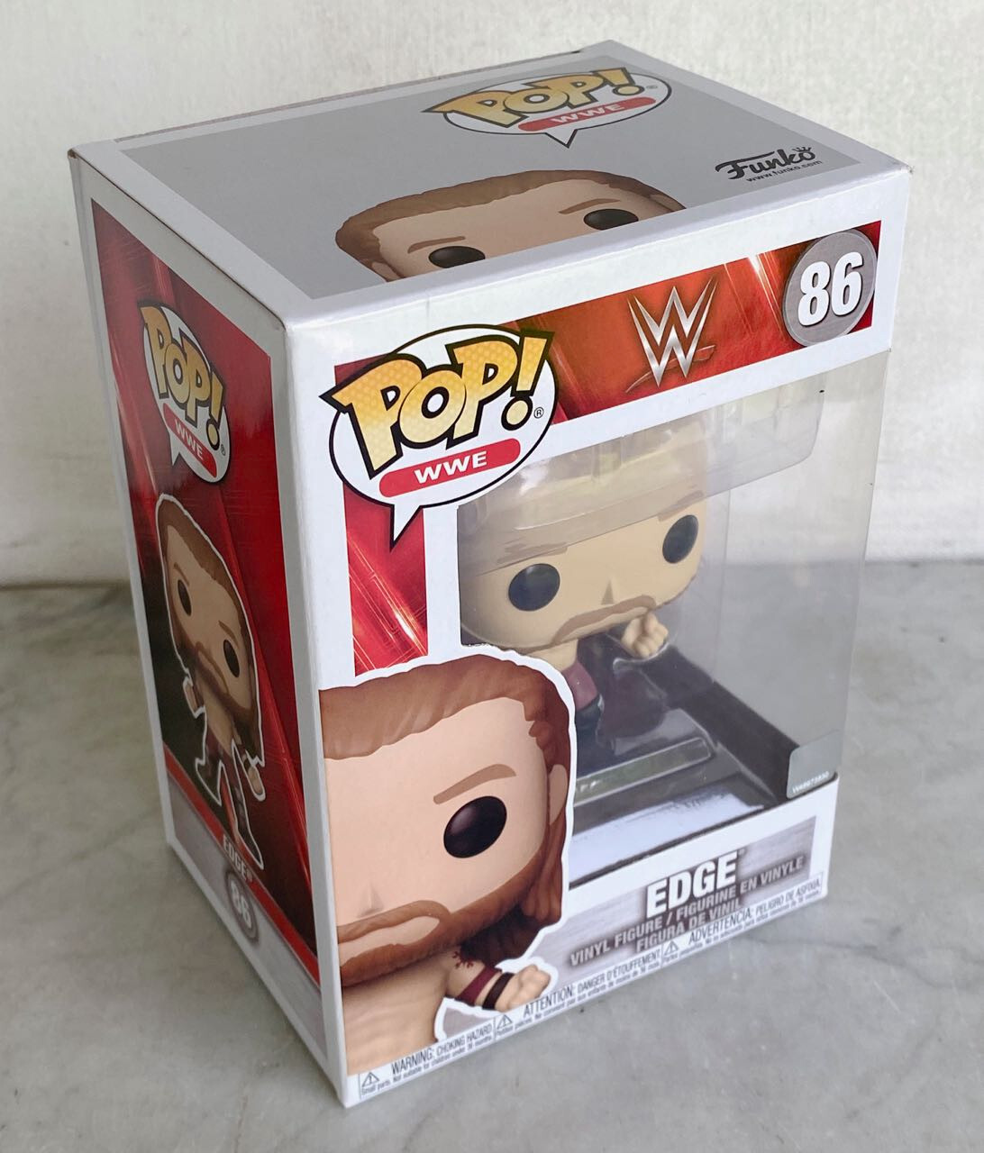 FUNKO POP WWE 86 EDGE エッジ Funco Pop! WWE. EDGE 86 Vinyl Figure 2021 NEW | eBay