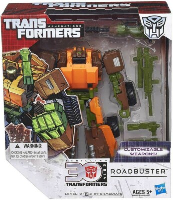 Transformers Generations 30th Anniversary Roadbuster Voyager Action Figure 6e