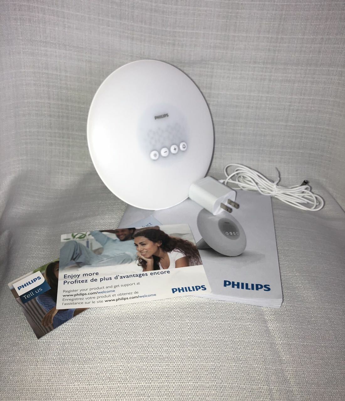 Philips Wake-Up Light with Sunrise Simulation Alarm Clock