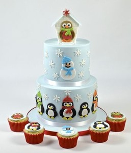 Fmm Mummy Baby Penguin Set Robin Snowman Chick 1st Class 1 Day