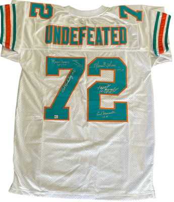 1972 miami best sale dolphins autographed memorabilia