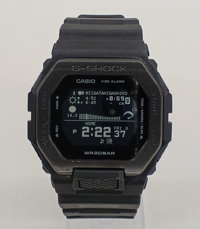 CASIO G-SHOCK デジタル腕時計 ブラック　GBX-100NS-1JF GBX-100-1JF | CASIO