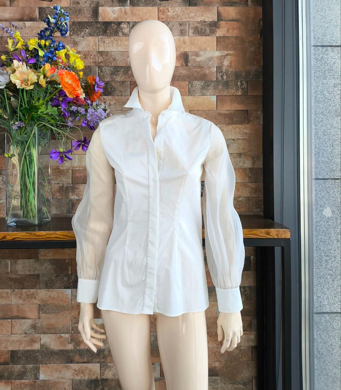 シャツ/ブラウス(長袖/七分) Gianfranco FERRE - 80s OAKS by GIAN FRANCO FERRE Blouse Gianfranco Ferré Shirt - Los Feliz